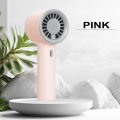 Handheld Turbo M11 Fan with 1 - 120 Wind Speed Adjustment and LED Display Rechargeable Desk Fan. 