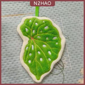 N2HAO  Lá lau tay Khăn san hô Fluff khăn nhà bếp làm sạch hộ gia đình mềm thấm Sáng Tạo Treo phòng tắm khăn tay