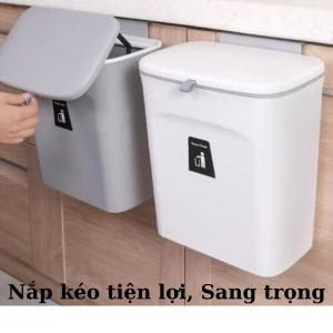 Thùng rác thông minh cài tủ bếp dán tường nhà vệ sinh phòng tắm kèm miếng dán cao cấp tiện dụng cho gia đình bạn Trùm Sỉ Gia Thành