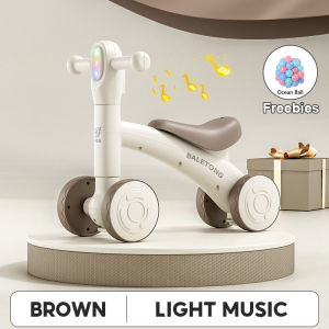 VOGO 2-in-1 Rocking Horse Balance Scooter 4 Wheel Ride On Bike for Toddler Kids