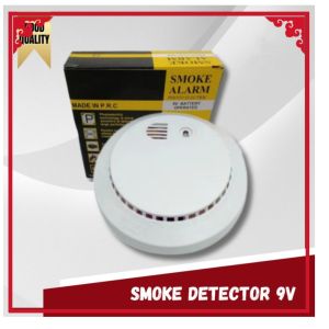 Photoelectric Sensor Smoke Detector Fire Alarm Sensetive Smoke Detector 9V Battery Operated