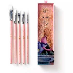 Bộ Cọ Vẽ Himi 5 Cây Himi Miya Little Bird – Cọ Vẽ Gouache Màu Nước Acrylic Đa Năng