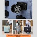 💖SG local stock 💖Travel bag with wheels/Travel bagpack/Luggage bag/Duffle bag/Foldable tote bag waterproof with wheel. 