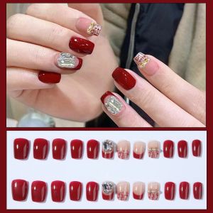 Set móng tay Nails By Mia 24 móng gel lấp lánh Z083