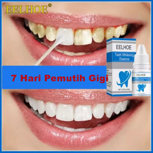 EELHOE Teeth Whitening Essence Powder Pemutihan Gigi Esensi Bubuk Kebersihan Mulut Membersihkan Noda Menghapus Plak Noda Pemutihan Gigi Alat Pasta Gigi
