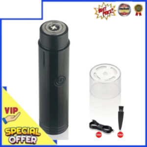 Alat Cukur Jenggot Kumis Shaver Mini untuk Pria Pisau Cukur Jenggot Listrik Portabel Isi Ulang USB Pisau Cukur Jenggot Basah dan Kering Kumis