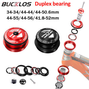 BUCKLOS 34mm Sealed Bearing Bearing MTB Headset 44mm Non Tapered Mountain Road Bike Headset
