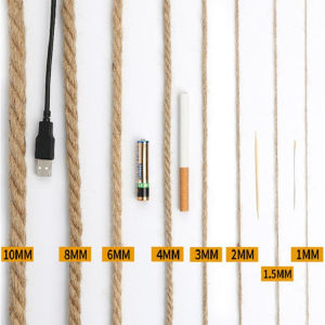 Dây thừng trang trí cuộn 1kg dây đay gai làm handmade decor cat tree cào móng mèo