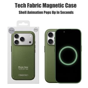 Original Technology Woven For Magsafe Case For IPhone 17 16 15 14 13 18 Pro Max Animation TechWoven Shockproof Cover