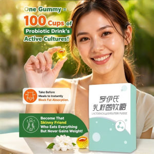 【Care for Gut Health】Bursting Probiotic Gummies Moisture Immune System Prebiotic Gummy Supplement Gut Digestion Health Body Detox Relieve Gas Bloating Constipation
