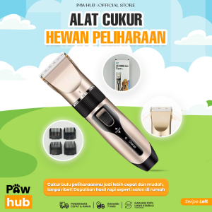PAWHUB Alat Cukur Bulu Hewan Peliharaan / Alat Cukur Bulu Anjing Kucing Pet Clipper