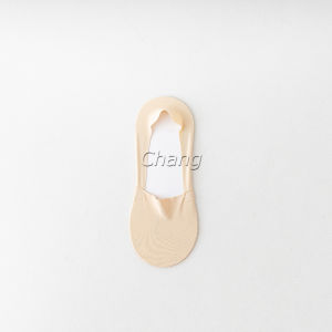 Chang ถุงเท้าข้อสั้น เนื้อผ้าเด้ง เย็น กันลื่น สีพื้น สําหรับผู้ชาย EUR 39-43 Mens socks