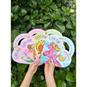 Sách -  Color Stickers Lấp Lánh - ndbooks