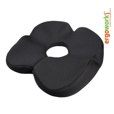 Ergoworks Ergonomic Seat Cushion | Optimal Posture Support Pressure Free Seat Cushion - EW-PFSC