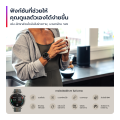Amazfit Balance 46mm Smart Watch มี AI Fitness Coach ตรวจจับการนอนและสุขภาพ 24 ชม. Dual-Band GPS, Bluetooth Call. 