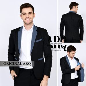 Blazer Pria Slimfit Warna Abu / Jas Dan Blazer Pria / Jas Kantor / Jas Wisuda / Blazer Resmi