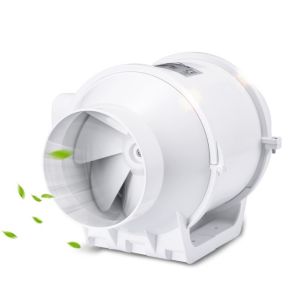 พัดลมระบายอากาศ พัดลมห้องครัว เสียงเงียบ พัดลมดูดควันน้ํามัน พัดลมความเร็วสูง ขจัดกลิ่นและฝ่น ไล่อากาศให้ดีขึ้น