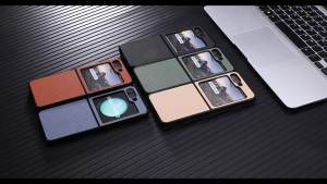 Applicable MOTO Razr 60 Phone case PU Full Coverage Foldable Screen with Adhesive Skin Motorola Razr 50 Sleeve