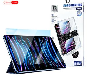 Gennext Tempered Glass Easy Install Ipad Air Pro 6 11 13 2024 2025 M2 M3 M4 M5 Anti Gores Full Screen Guard Protector