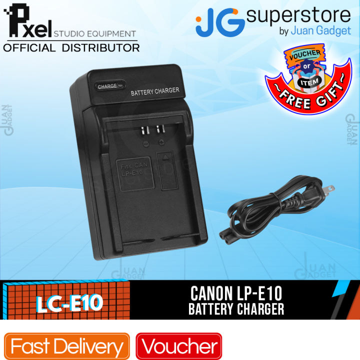 Pxel Canon LC-E10 Replacement Battery Charger for Canon LP-E10