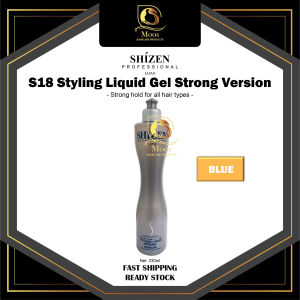 Shizen S18 Styling Liquid Gel Strong Version 330ml (Black/Blue)