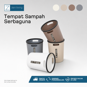【ZEN】Tempat Sampah Rumah Tong Sampah Simpel 9L