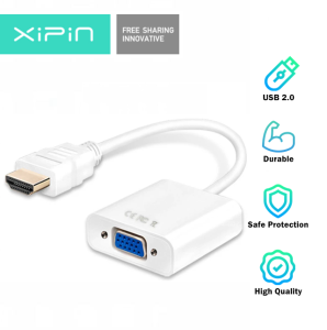 HDMI to VGA Video Converter Adapter HDTV Display Full HD 1080P HD Connector Digital for TV Box PC Laptop Projector