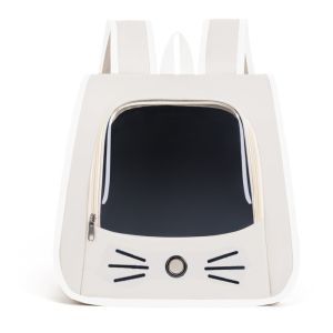 YOUTH HOME Large Capacity Cat Carrier Bag Transparent Foldable Cat Backpack Bag Portable Windproof Pet Dog Backpack Pet Supplies