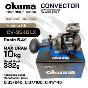 Reel Okuma Convector Reel Pancing Reel BC Reel OH