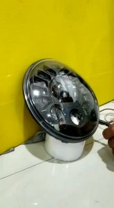 headlamp lampu daymaker 19 LED set batok Megapro  DOT SAE tersedia batok crom dan hitam