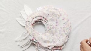 ins Yếm cotton phong cách Hàn Quốc cho trẻ sơ sinh và trẻ nhỏ 360 Yếm trẻ em yếm chống chảy nước cho trẻ sơ sinh a Lớp