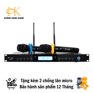Micro không dây dBacoustic K4000 Chức năng nâng Tone giọng Hàng chính hãng DB Acoustic
