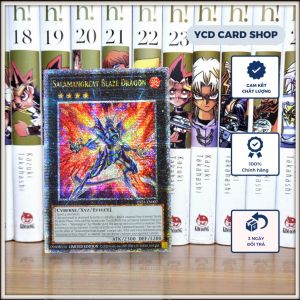 [YCDcardgame] Thẻ bài Yugioh Chính Hãng Salamangreat Blaze Dragon – 25th Secret Rare