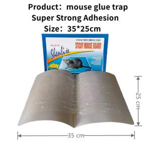 T-ORAS Mouse Glue Rat Mice Sticky Trap Rodent Glue Board Bait Trap High Effective Bugs Catcher Rat Snake Rodent expert