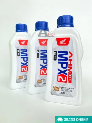 (HARGA 3PCS) - OLI MPX2 800ML SAE 10W-30 UNTUK HONDA MATIC VARIO BEAT SCOPPY DLL