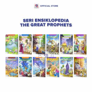 Buku Paket Cerita Anak Bergambar Ensiklopedia The Great Prophets 24 Nabi (12 Pcs)