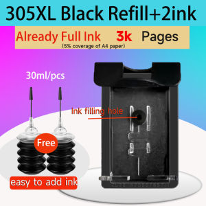 (HD1)HP 305 HP 305XL ink cartridge compatible for HP Deskjet 2710 2720 plus 4110 4120 4130 6010 6020 2723