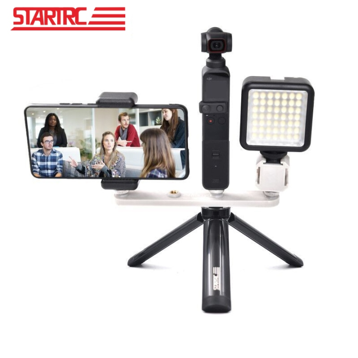 Multifunctional Expansion Kit Phone Mount Holder Bracket Fill Light