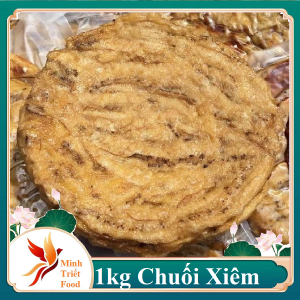 1KG Chuối Ép Phơi Khô dẻo thơm đơn giản ăn là ghiền- ĐẶC SẢN MINH TRIẾT