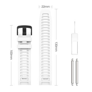Moko Dây Đeo Tương Thích Với Garmin Bản Năng/Bản Năng Lượng Mặt Trời/Chiến Thuật/Bản Năng 2 đồng hồ thông minh GPS 22Mm thể thao silicon mềm Bộ phận thay thế dây đeo đồng hồ Dây Đeo Cổ Tay