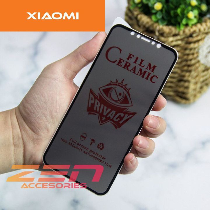 Tempered Glass Ceramic Spy Matte For Xiaomi Redmi A1 A2 Poco M5 C40 M3