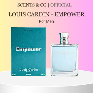 Scents & Co |  Louis Cardin Empower Mens Collection For Men EDT Perfume Minyak Wangi (100ml)