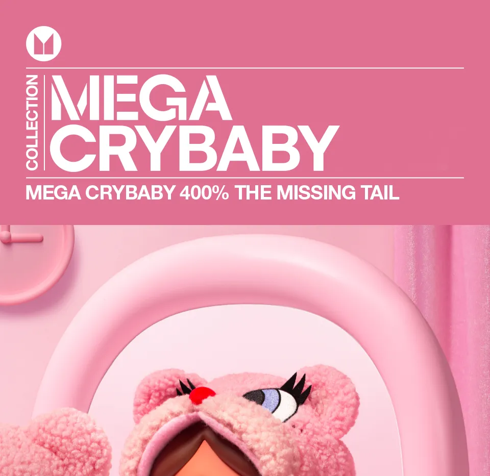 Thailand Exclusive】POP MART MEGA CRYBABY 400% The Missing