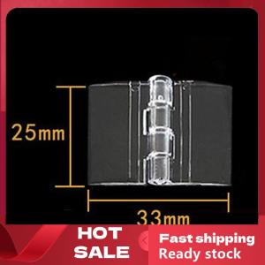 🚚【Local Express Delivery】🚚 10PCS Durable Clear Acrylic Folding Hinges Transparent Plexiglass Hinge 5 Sizes