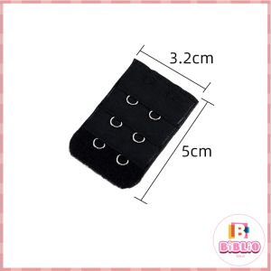 BiBlio【Ready in Stock】 Ladies Bra Extender Extension Strap Black & Skin 2/3/4 Hooks