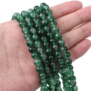 4-10mm 38cm/str Green Jade Natural Stone Beads For Necklace Bracelet DIY Jewelry Making