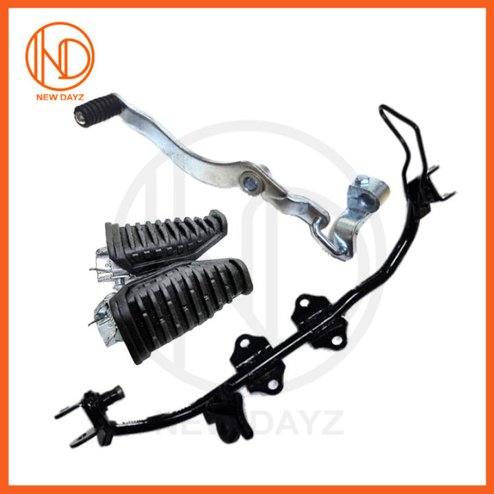 LC135 5S LC5S FOOTREST BAR SET WITH GEAR LEVER & FOOTREST Lazada