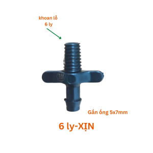 Bịch 100 cái Khởi thuỷ 6ly- 8ly khởi thuỷ 10ly có ren côn ngoài nối ren côn ngoài ra ống LDPE 6ly 8ly10ly