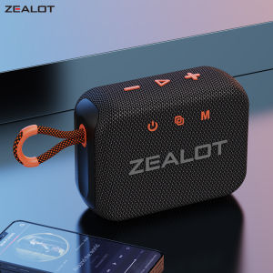 ZEALOT S75 ลำโพงบลูทูธพกพา 3000mAh กันน้ำ IPX6 เบสหนัก Bluetooth 5.2 เสียงดังชัดเจน พกพาสะดวก Type-C