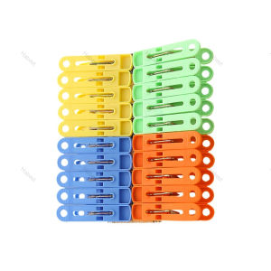 [20Pcs] Strong Plastic Clip Shirts Windproof Plastic Clip Shirt Bra Clip